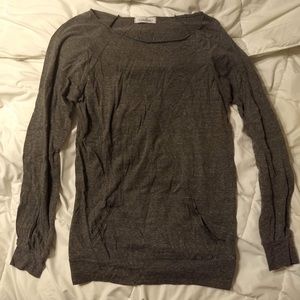 EUC Grey Lounge Shirt with Kangaroo Pocket